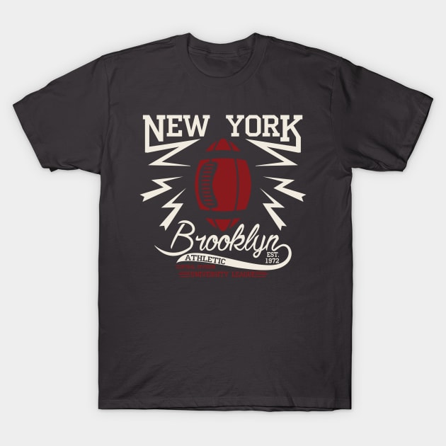 New York. Brooklyn sport t-shirt T-Shirt by lakokakr